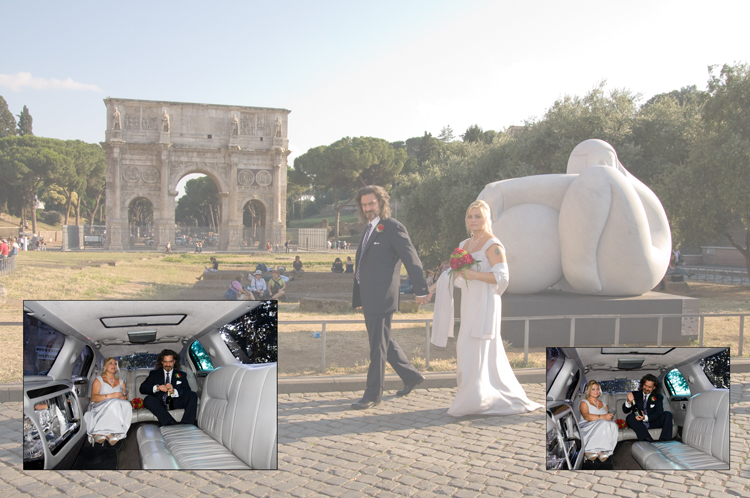 matrimonio al colosseo
