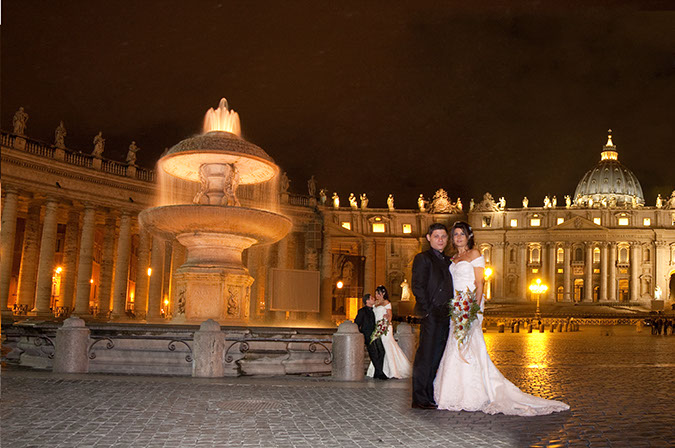 san pietro di notte