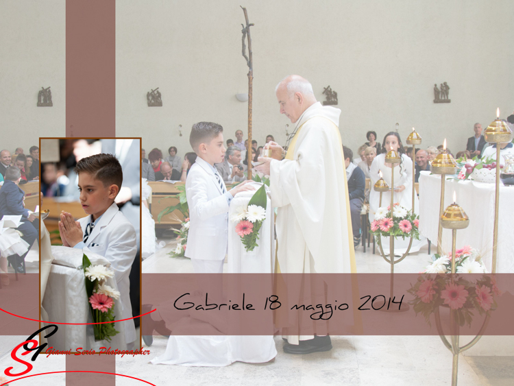 album fotografico per comunione