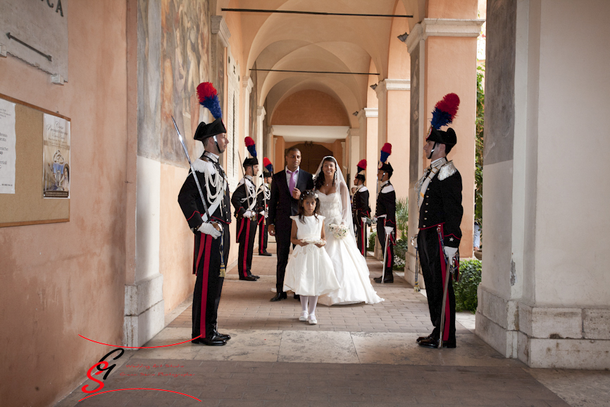 Matrimonio chiesa SS Cosma e Damiano ai Fori Imperiali