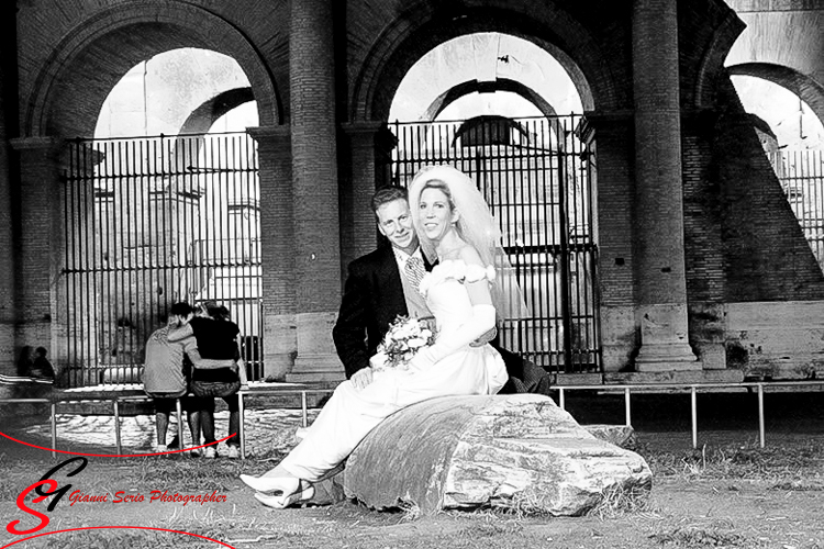 il matrimonio di notte a roma