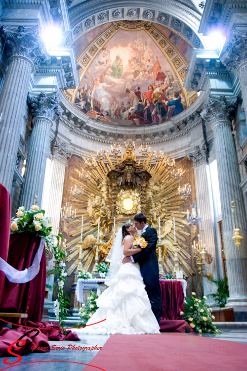 Matrimonio chiesa Santa Maria in Campitelli fotografo Roma