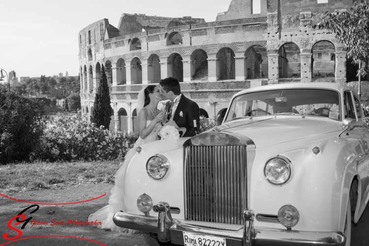 fotografo matrimonio roma colosseo