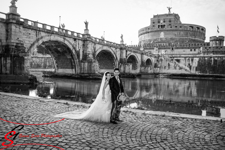 fotografo matrimonio chiesa san domenico e sisto a roma