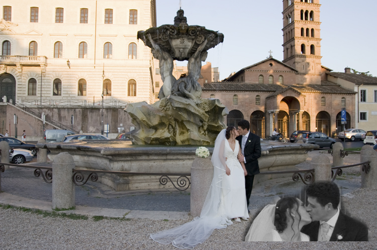 fotografo matrimonio roma bocca della verita