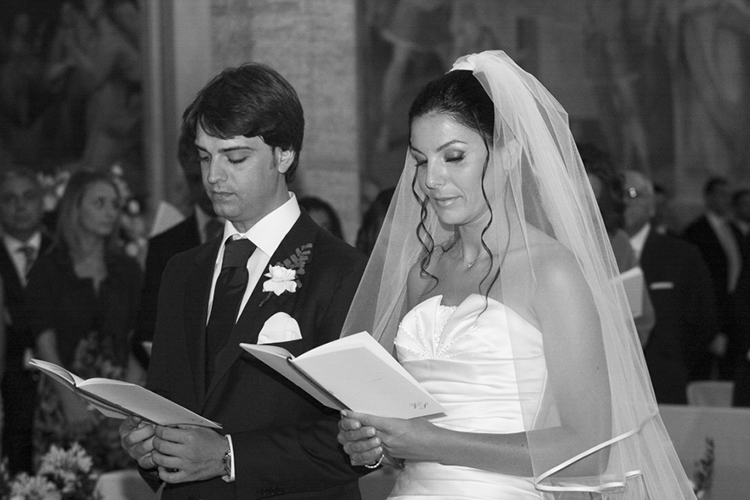 Fotografo matrimonio roma chiesa San Nereo e Achilleo