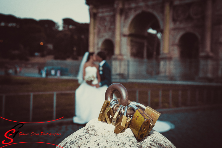 matrimonio romantico a roma