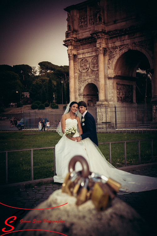 matrimonio romantico a roma