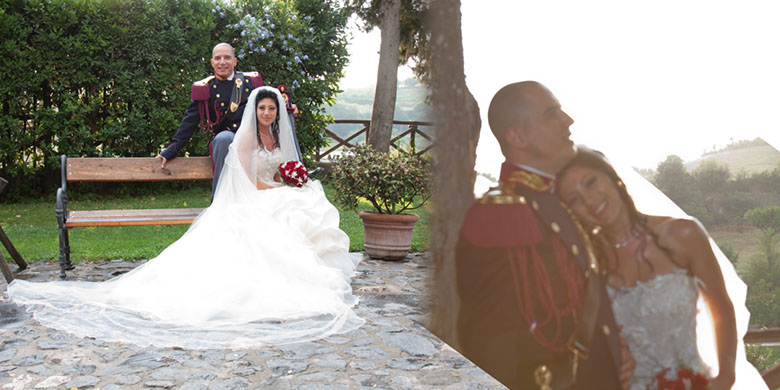 matrimonio romantico roma