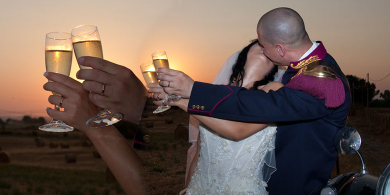 studio fotografico di matrimonio