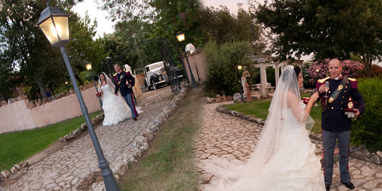 fotografo matrimonio villa valente roma