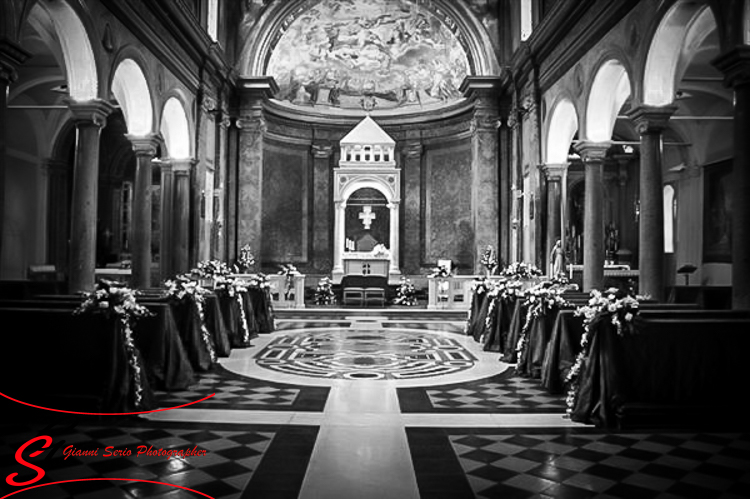 fotografo matrimonio chiesa sant'agata dei goti