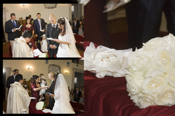 fotografo di matrimonio a ostia chiesa sant'aurea