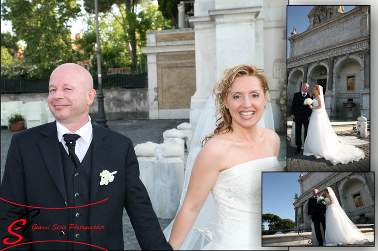 matrimonio a roma fontana del gianicolo