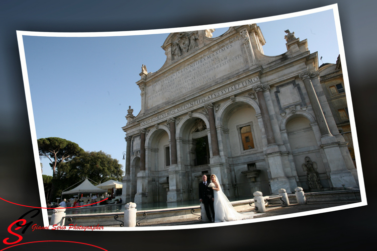 matrimonio a roma il fontanone gianicolo