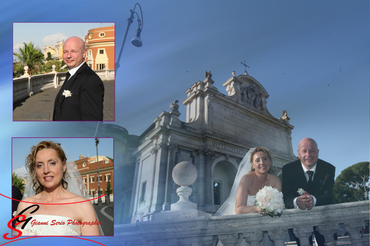 fotografo matrimonio a roma chiesa santa cecilia in trastevere