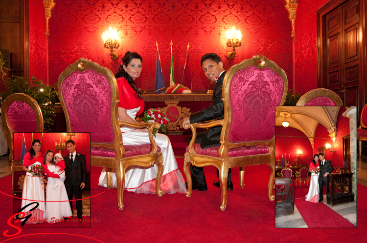 matrimonio rito civile sala rossa campidoglio