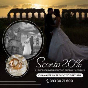 Offerta promozioni matrimoni 2023 e 2024